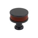 1-1/4 in. Cabinet Knob in Matte Black