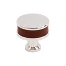 1-1/4 in. Round Knob in Polished Nickel