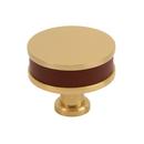 1-1/2 in. Cabinet Knob in Champagne Bronze