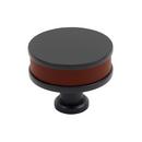 1-1/2 in. Cabinet Knob in Matte Black