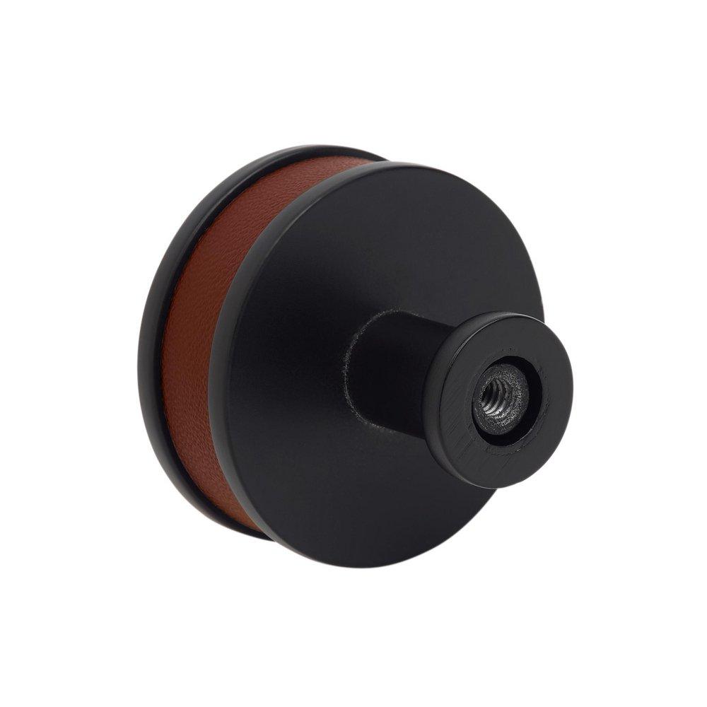 Signature Hardware Matte Black 1-1/2 in. Cabinet Knob 