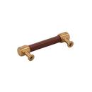 Signature Hardware Brushed Gold 3-3/4 in. Center-to-Center Cabinet Pull 