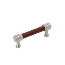 3-3/4 in. Center-to-Center Cabinet Pull in Satin Nickel