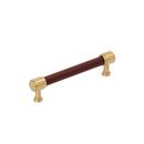 5-1/16 in. Center-to-Center Cabinet Pull in Champagne Bronze