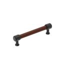 5-1/16 in. Center-to-Center Cabinet Pull in Matte Black