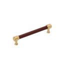 6-5/16 in. Center-to-Center Cabinet Pull in Champagne Bronze
