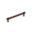 6-5/16 in. Center-to-Center Cabinet Pull in Matte Black