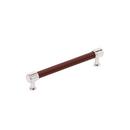 6-5/16 in. Center-to-Center Cabinet Pull in Polished Nickel
