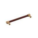 Signature Hardware Brushed Gold 7-9/16 in. Center-to-Center Cabinet Pull 