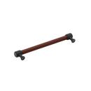 Signature Hardware Matte Black 7-9/16 in. Center-to-Center Cabinet Pull 