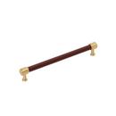 8-13/16 in. Center-to-Center Cabinet Pull in Champagne Bronze
