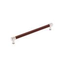 8-13/16 in. Center-to-Center Cabinet Pull in Polished Nickel
