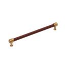 10-1/16 in. Center-to-Center Cabinet Pull in Brushed Gold