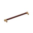 Signature Hardware Brushed Gold 10-1/16 in. Center-to-Center Cabinet Pull 