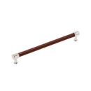 10-1/16 in. Center-to-Center Cabinet Pull in Polished Nickel