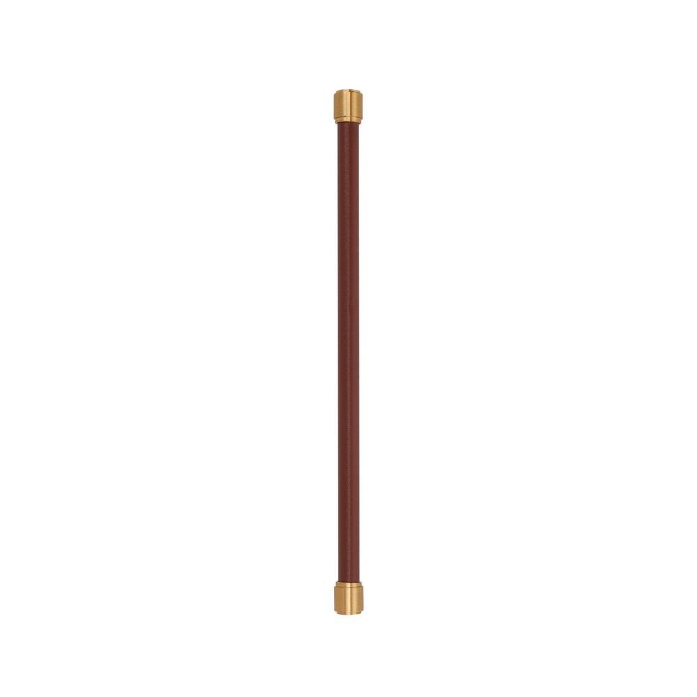 Signature Hardware Brushed Gold 12-5/8 in. Center-to-Center Cabinet Pull 