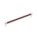 12-5/8 in. Center-to-Center Cabinet Pull in Polished Nickel