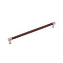 12-5/8 in. Center-to-Center Cabinet Pull in Satin Nickel