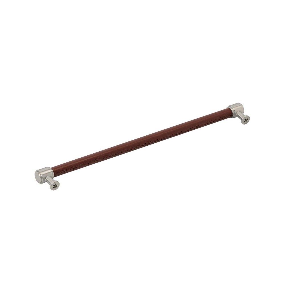 Signature Hardware Satin Nickel 12-5/8 in. Center-to-Center Cabinet Pull 