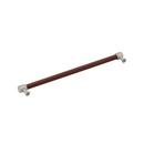 Signature Hardware Satin Nickel 12-5/8 in. Center-to-Center Cabinet Pull 