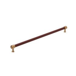 24 in. Center-to-Center Appliance Pull in Brushed Gold