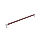 24 in. Center-to-Center Appliance Pull in Satin Nickel