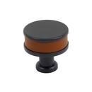 1-1/4 in. Cabinet Knob in Matte Black