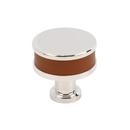 1-1/4 in. Cabinet Knob in Polished Nickel