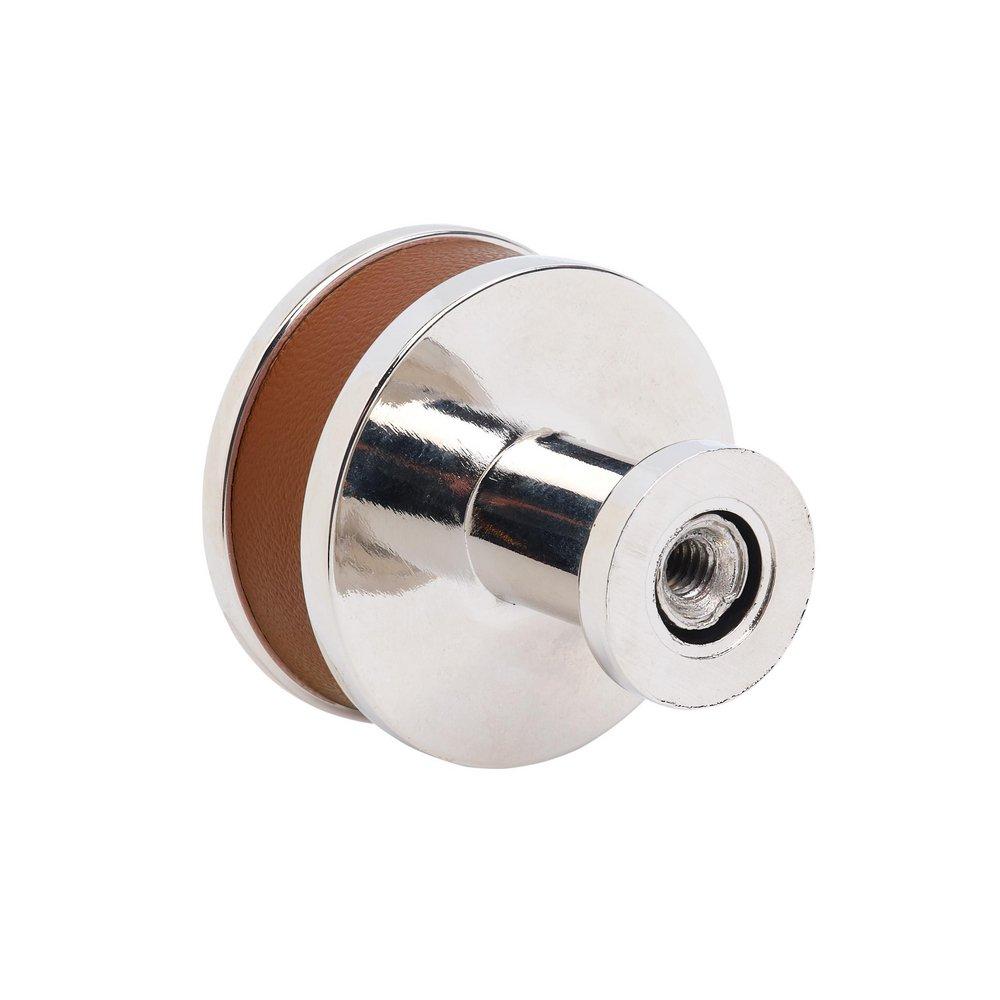 Signature Hardware Polished Nickel 1-1/4 in. Cabinet Knob 