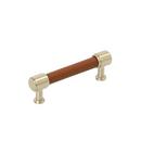 3-3/4 in. Center-to-Center Cabinet Pull in Golden Champagne