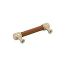Signature Hardware Golden Champagne 3-3/4 in. Center-to-Center Cabinet Pull 