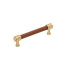 5-1/16 in. Center-to-Center Cabinet Pull in Champagne Bronze
