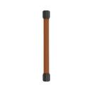 Signature Hardware Matte Black 6-5/16 in. Center-to-Center Cabinet Pull 