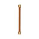Signature Hardware Brushed Gold 7-9/16 in. Center-to-Center Cabinet Pull 