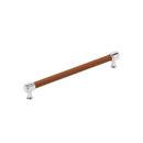 8-13/16 in. Center-to-Center Cabinet Pull in Polished Chrome