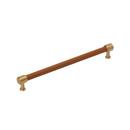 10-1/16 in. Center-to-Center Cabinet Pull in Brushed Gold