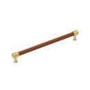 10-1/16 in. Center-to-Center Cabinet Pull in Champagne Bronze