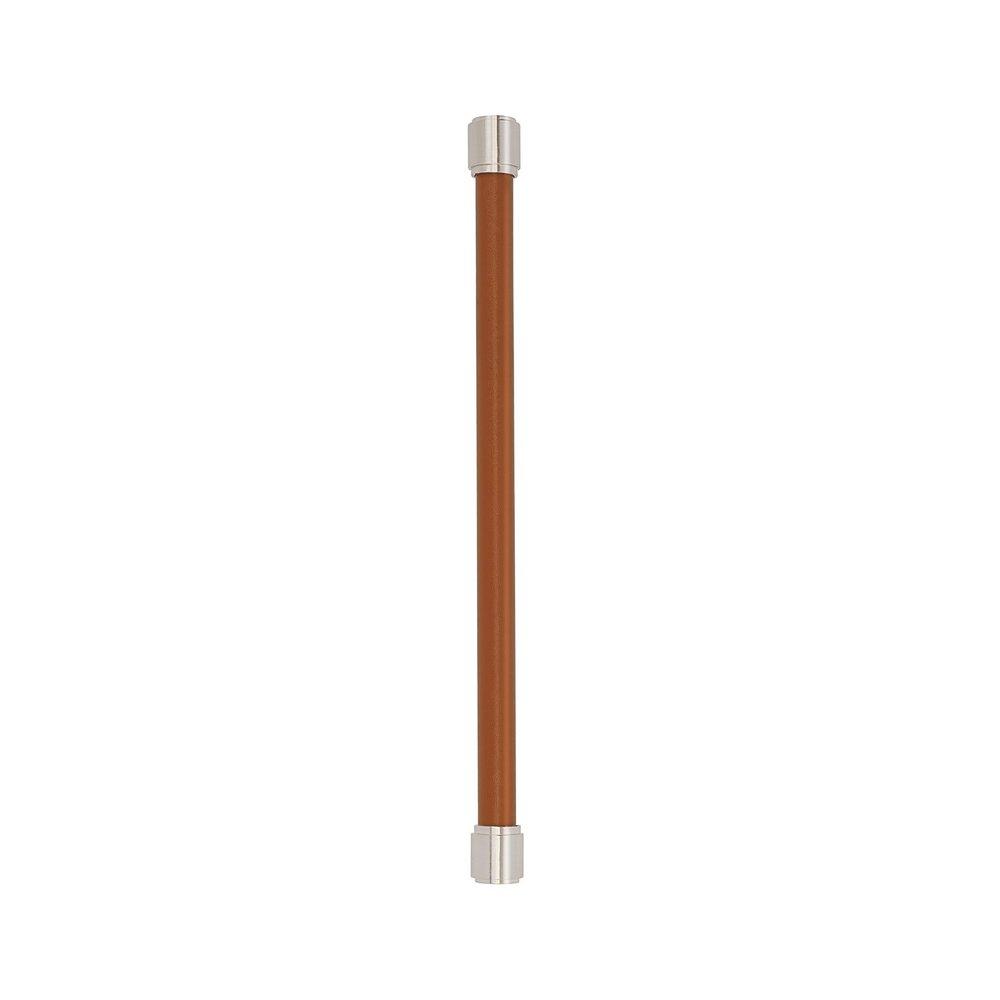 Signature Hardware Satin Nickel 10-1/16 in. Center-to-Center Cabinet Pull 