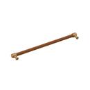 Signature Hardware Brushed Gold 12-5/8 in. Center-to-Center Cabinet Pull 