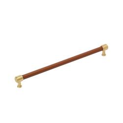 12-5/8 in. Center-to-Center Cabinet Pull in Champagne Bronze