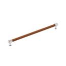 12-5/8 in. Center-to-Center Cabinet Pull in Polished Chrome