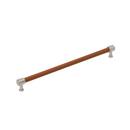 12-5/8 in. Center-to-Center Cabinet Pull in Satin Nickel