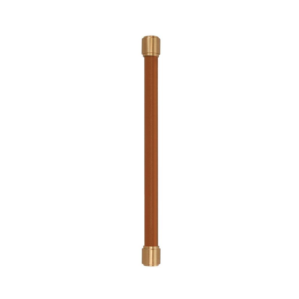 Signature Hardware Brushed Gold 12 in. Center-to-Center Appliance Pull 