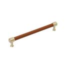 12 in. Center-to-Center Appliance Pull in Golden Champagne