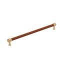 18 in. Center-to-Center Appliance Pull in Champagne Bronze
