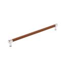 18 in. Center-to-Center Appliance Pull in Polished Nickel
