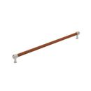 24 in. Center-to-Center Appliance Pull in Satin Nickel