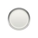 Signature Hardware Matte White/Polished Chrome 1-3/8 in. Cabinet Knob 