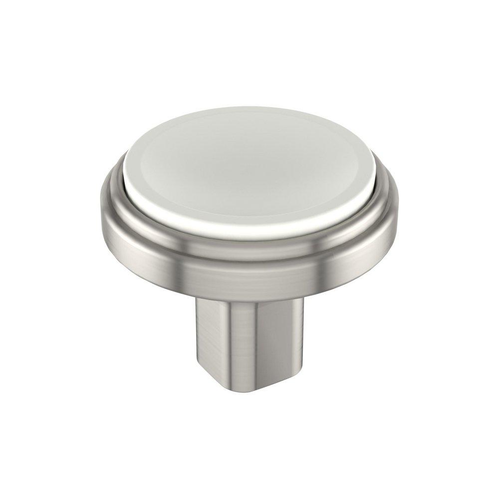 Round Knob- 1-3/8"- MWSN 