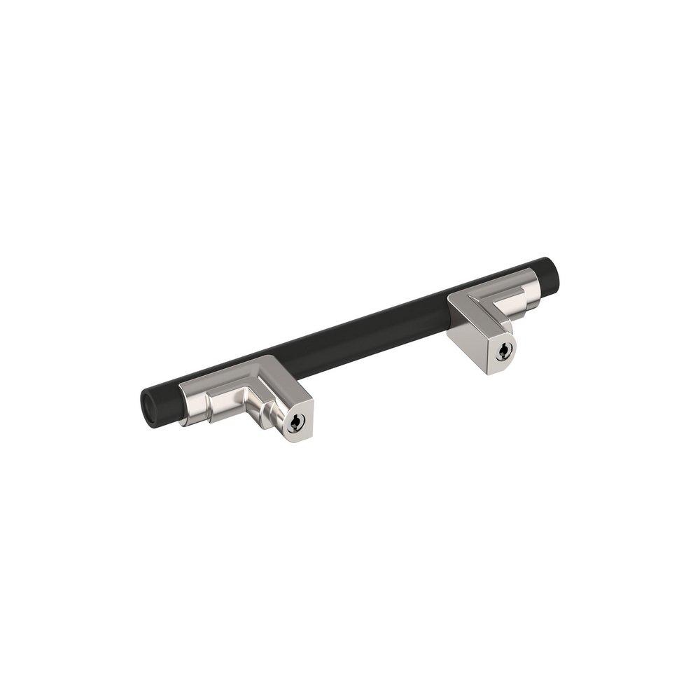 Signature Hardware Matte Black 3 in. Center-to-Center Cabinet Pull 